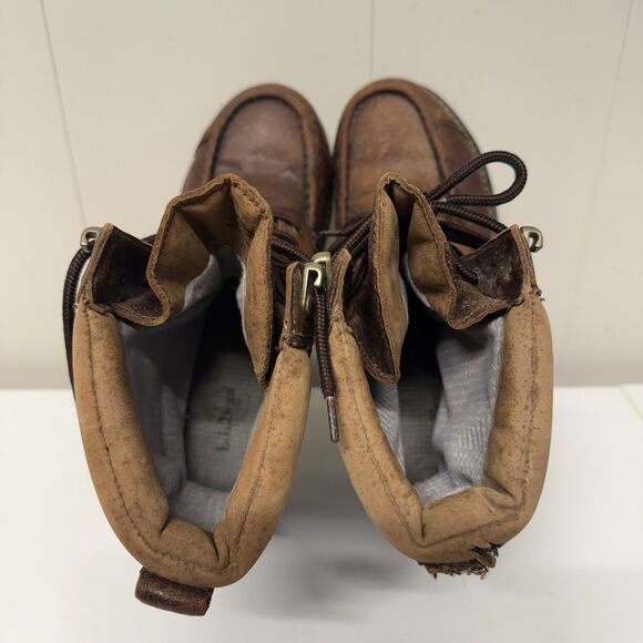 L.L. Bean Kangaroo Upland Hunter Leather Boots Gore-Tex Vibram Sole Men 9.5 GUC - Picture 9 of 12